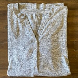 Abercrombie ‘Soft A&F Cozy’ Henley longsleeve tee